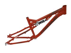 QUADRO ALU. 26" SUSP. OZONE TRAIL BLAZE 17" -  LARANJA